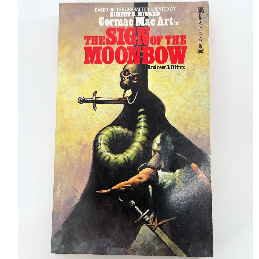 Sign of the Moonbow Andrew J Offutt Zebra Books 1977 First Printing Paperback
